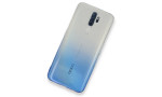 Newface Oppo A9 2020 Kılıf Lüx Çift Renkli Silikon - Mavi
