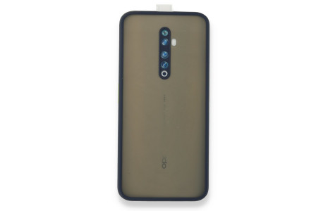Newface Oppo Reno 2Z Kılıf Montreal Silikon Kapak - Lacivert