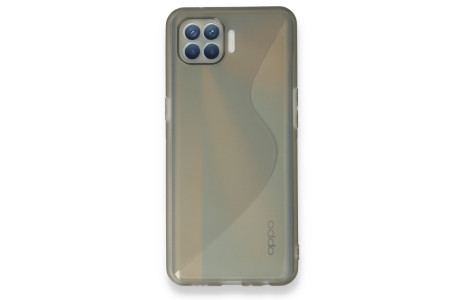 Newface Oppo Reno 4 Lite Kılıf S Silikon - Gri