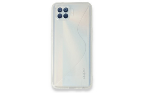 Newface Oppo Reno 4 Lite Kılıf S Silikon - Şeffaf