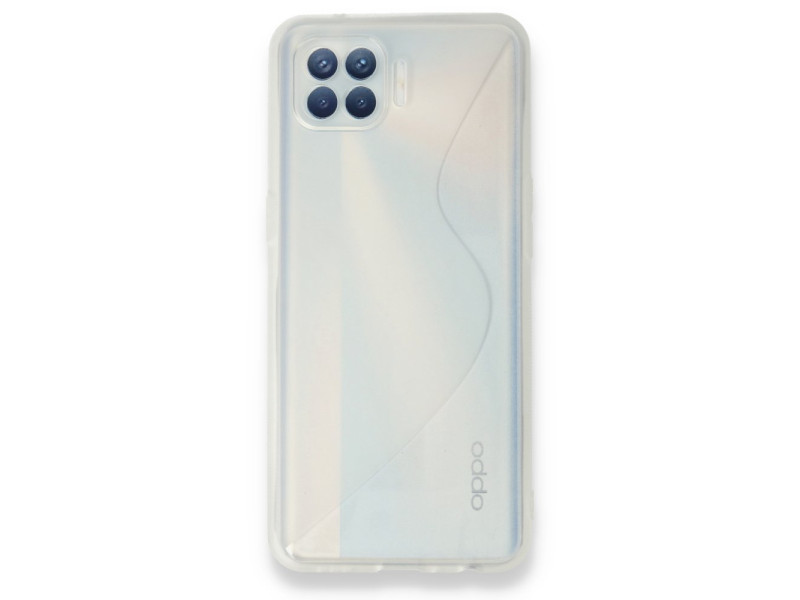 Newface Oppo Reno 4 Lite Kılıf S Silikon - Şeffaf