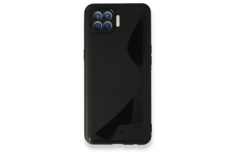 Newface Oppo Reno 4 Lite Kılıf S Silikon - Siyah