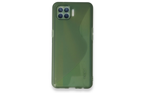 Newface Oppo Reno 4 Lite Kılıf S Silikon - Yeşil