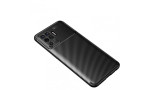 Newface Oppo Reno 5 Lite Kılıf Focus Karbon Silikon - Siyah
