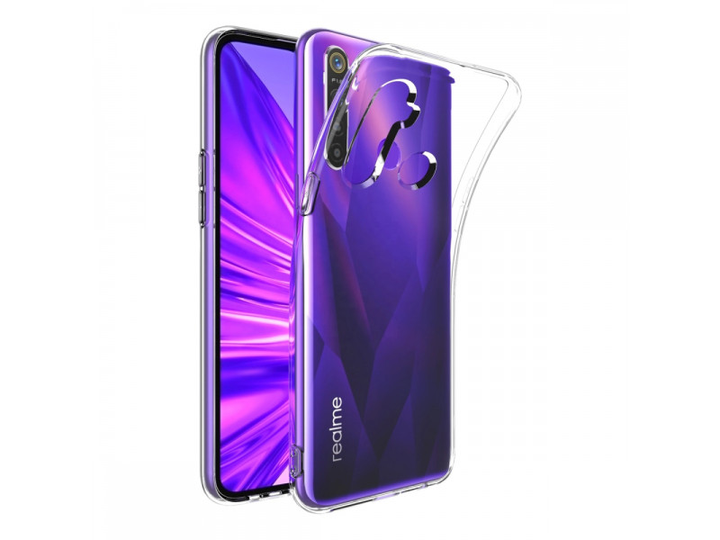 Newface Realme C3 Kılıf Lüx Şeffaf Silikon