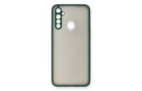 Newface Realme C3i Kılıf Montreal Silikon Kapak - Yeşil
