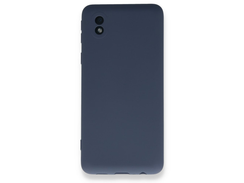 Newface Samsung Galaxy A01 Core Kılıf Nano içi Kadife Silikon - Gri