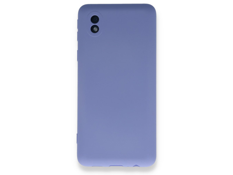Newface Samsung Galaxy A01 Core Kılıf Nano içi Kadife Silikon - Lila