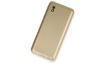 Newface Samsung Galaxy A01 Core Kılıf First Silikon - Gold