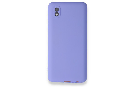 Newface Samsung Galaxy A01 Core Kılıf First Silikon - Lila