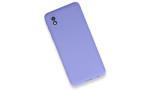 Newface Samsung Galaxy A01 Core Kılıf First Silikon - Lila