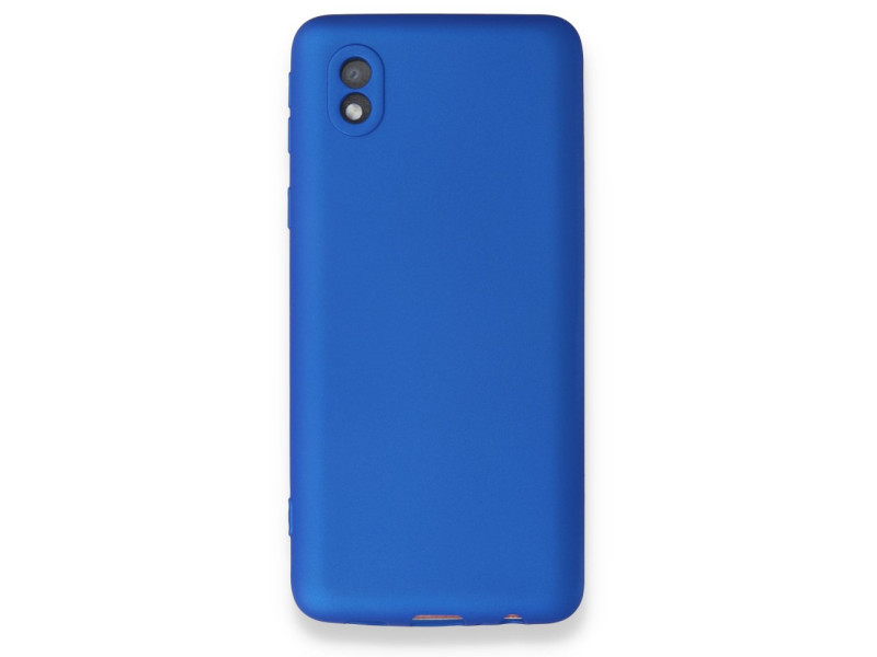 Newface Samsung Galaxy A01 Core Kılıf First Silikon - Mavi