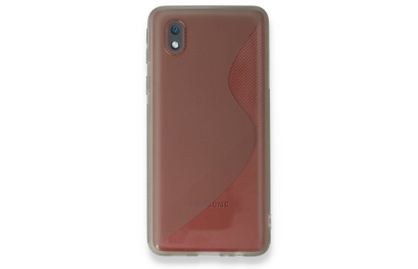 Newface Samsung Galaxy A01 Core Kılıf S Silikon - Gri