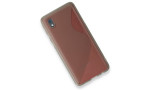 Newface Samsung Galaxy A01 Core Kılıf S Silikon - Gri