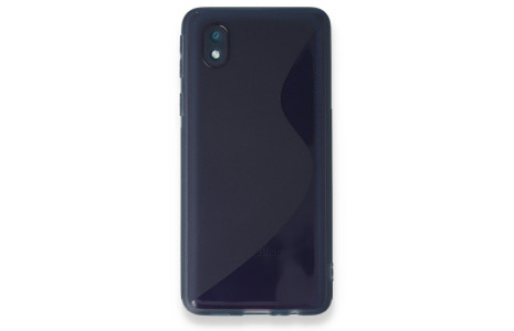 Newface Samsung Galaxy A01 Core Kılıf S Silikon - Mavi
