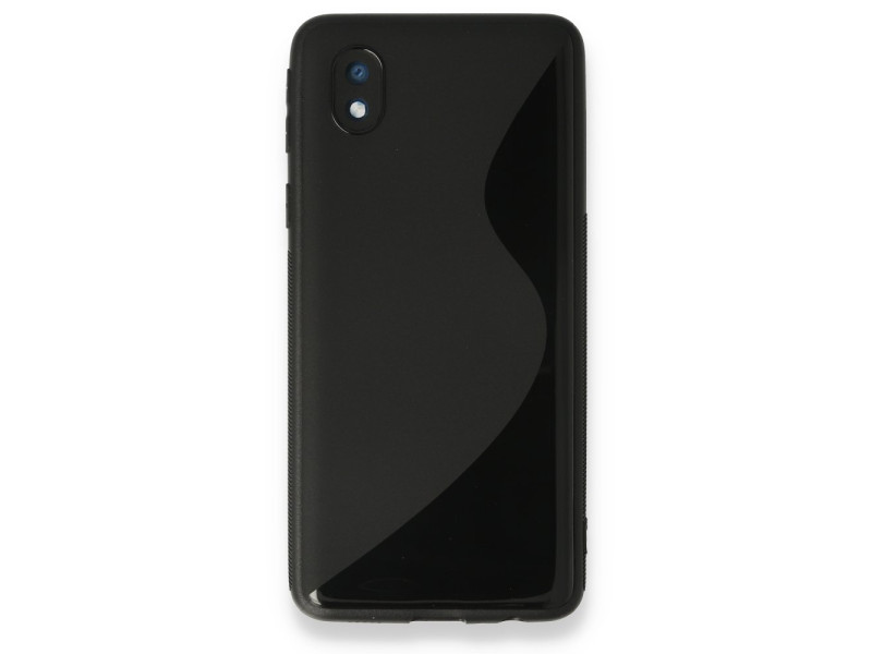 Newface Samsung Galaxy A01 Core Kılıf S Silikon - Siyah