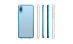 Newface Samsung Galaxy A02 Kılıf Lüx Şeffaf Silikon