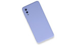 Newface Samsung Galaxy A02 Kılıf Nano içi Kadife Silikon - Lila