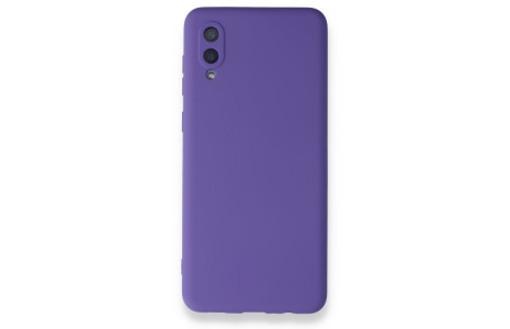 Newface Samsung Galaxy A02 Kılıf Nano içi Kadife Silikon - Mor