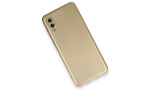 Newface Samsung Galaxy A02 Kılıf First Silikon - Gold