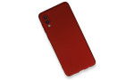 Newface Samsung Galaxy A02 Kılıf First Silikon - Bordo