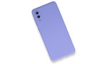 Newface Samsung Galaxy A02 Kılıf First Silikon - Lila
