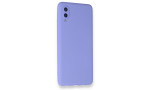 Newface Samsung Galaxy A02 Kılıf First Silikon - Lila