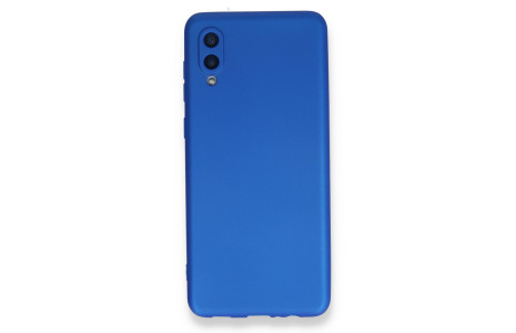 Newface Samsung Galaxy A02 Kılıf First Silikon - Mavi