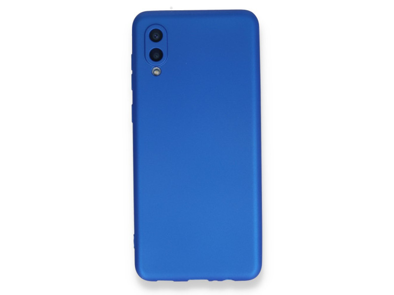 Newface Samsung Galaxy A02 Kılıf First Silikon - Mavi