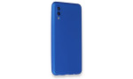 Newface Samsung Galaxy A02 Kılıf First Silikon - Mavi