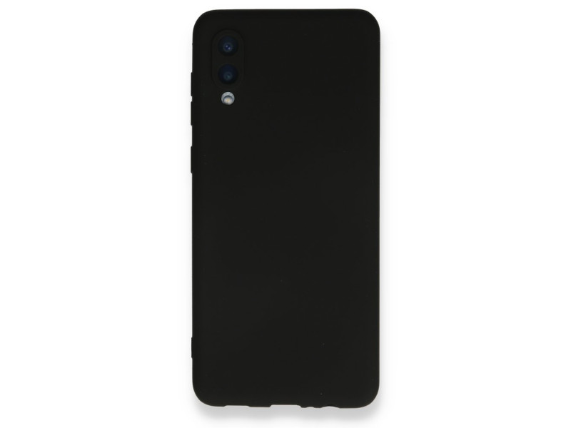 Newface Samsung Galaxy A02 Kılıf First Silikon - Siyah