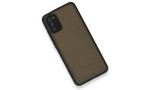Newface Samsung Galaxy A02S Kılıf Montreal Silikon Kapak - Siyah