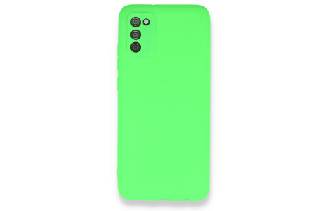 Newface Samsung Galaxy A02S Kılıf First Silikon - Yeşil