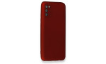 Newface Samsung Galaxy A02S Kılıf First Silikon - Bordo