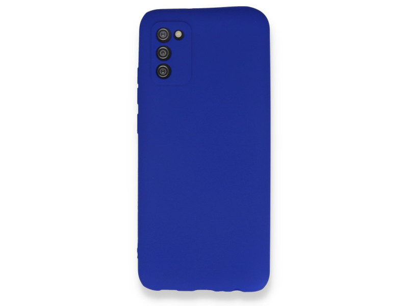 Newface Samsung Galaxy A02S Kılıf First Silikon - Lacivert