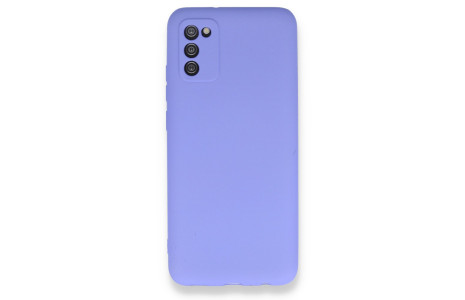 Newface Samsung Galaxy A02S Kılıf First Silikon - Lila