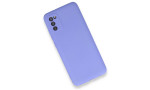 Newface Samsung Galaxy A02S Kılıf First Silikon - Lila