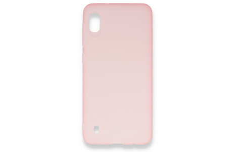 Newface Samsung Galaxy A10 Kılıf Hopi Silikon - Pembe