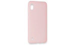 Newface Samsung Galaxy A10 Kılıf Hopi Silikon - Pembe