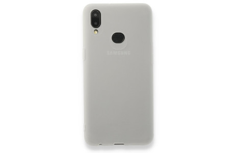 Newface Samsung Galaxy A10S Kılıf Hopi Silikon - Beyaz