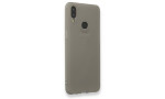 Newface Samsung Galaxy A10S Kılıf Hopi Silikon - Füme