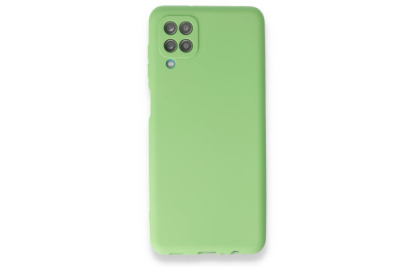Newface Samsung Galaxy A12 Kılıf First Silikon - Yeşil