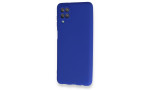 Newface Samsung Galaxy A12 Kılıf First Silikon - Lacivert