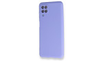Newface Samsung Galaxy A12 Kılıf First Silikon - Lila