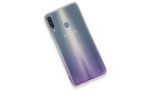 Newface Samsung Galaxy A20S Kılıf Lüx Çift Renkli Silikon - Mor