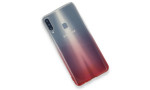 Newface Samsung Galaxy A20S Kılıf Lüx Çift Renkli Silikon - Pembe