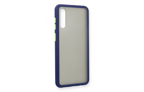 Newface Samsung Galaxy A50S Kılıf Montreal Silikon Kapak - Lacivert