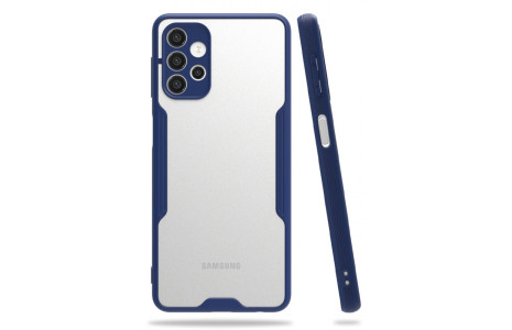 Newface Samsung Galaxy A32 5G Kılıf Platin Silikon - Lacivert