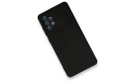 Newface Samsung Galaxy A52 Kılıf Color Lens Silikon - Siyah