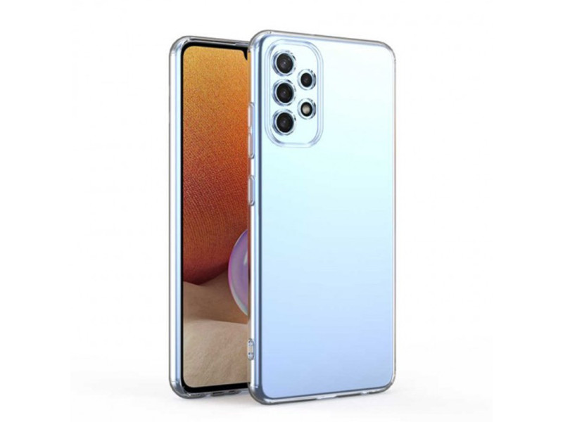 Newface Samsung Galaxy A32 Kılıf Lüx Şeffaf Silikon